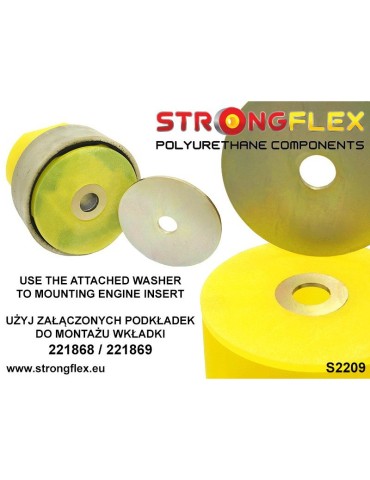  Support de boite de vitesse avec insert Inférieur Passat B7 10-14