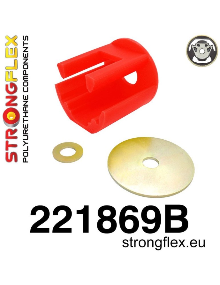 Support de boite de vitesse avec insert Inférieur Passat CC 08-12