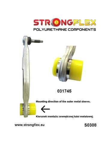  Kit Silent block Polyuréthane Train Avant E39 Touring BMW E39 Touring 95-03
