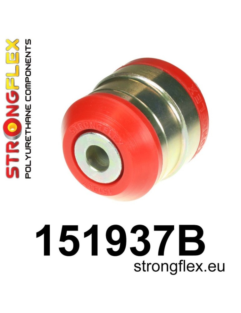 Silent block Polyuréthane Bras Avant Inférieur Arrière 58mm Megane III 08-16