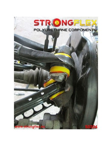  Kit SPORT Silent block Polyuréthane Train Avant et Arrière BMW Seria 1 E81 / E82 E87 E88 (04-13)

