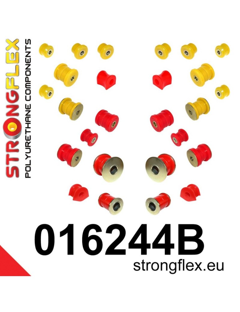 Kit Silent block Polyuréthane Train Avant Alfa Romeo GTV 95-05