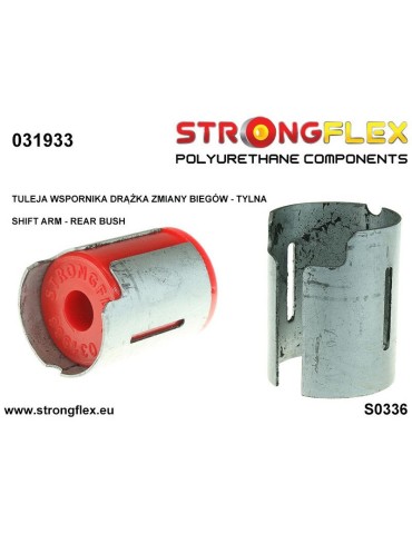  Silent block Polyuréthane Bras Shift Arrière BMW 1 E81 E82 E87 E88
