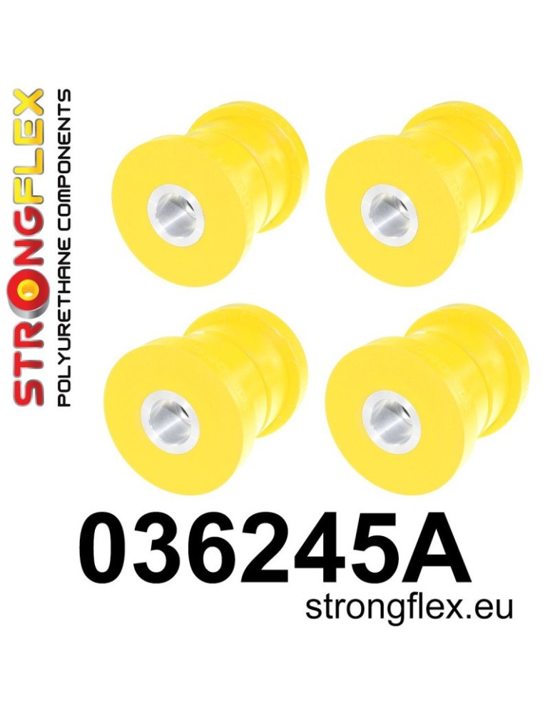 Kit SPORT Silent block Polyuréthane Train Avant et Arrière BMW 5 Series E60 03-10 Sedan