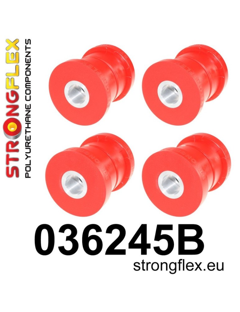 Kit Silent block Polyuréthane Train Avant et Arrière BMW 5 Series E60 03-10 Sedan