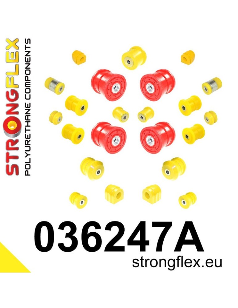 Kit SPORT Suspension Silent block Polyuréthane BMW X Series X5 E53 99-06