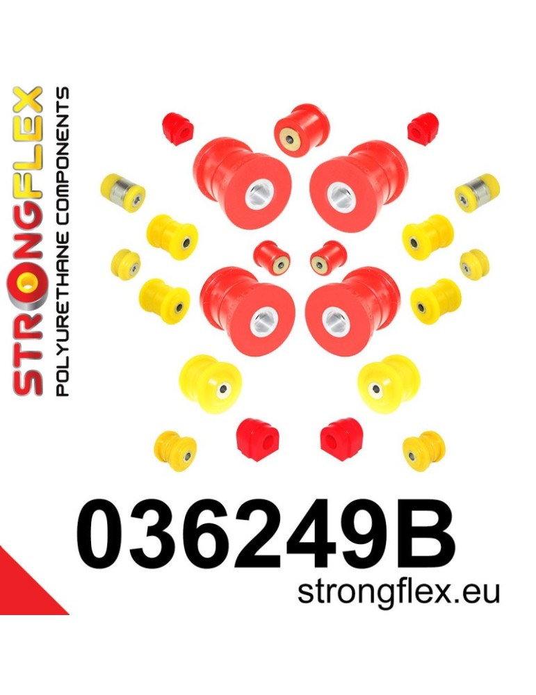 Kit Suspension Silent block Polyuréthane BMW 5 E60 Sedan 03-10 xi xd