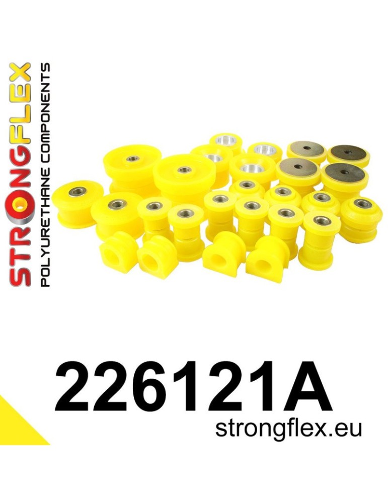 Silent block Polyuréthane kit SPORT Train de Suspension
