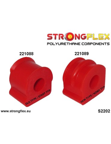  Silent block Polyuréthane kit SPORT Train de Suspension  