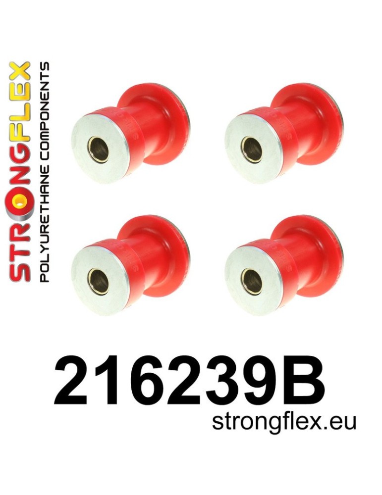 Silent block Polyuréthane kit Berceau Avant Toyota Supra III 86-93