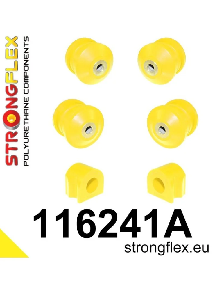  Kit SPORT Silent block Polyuréthane Train Avant Mercedes C CLC
