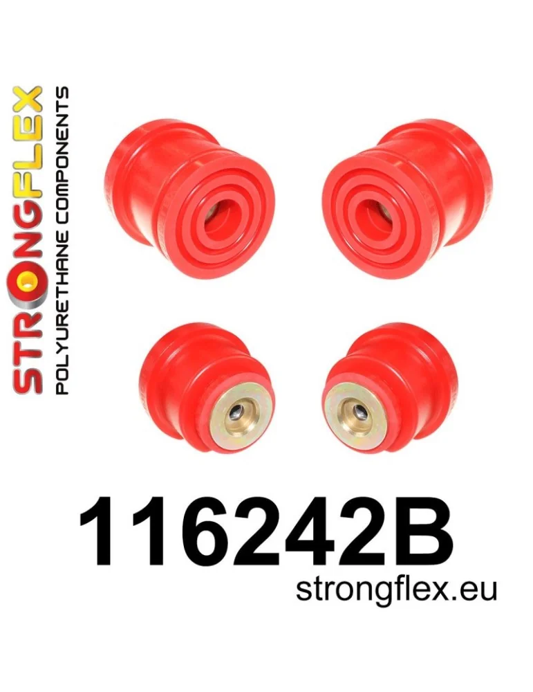 Kit Silent block Polyuréthane Berceau Arrière Mercedes E W210 4MATIC