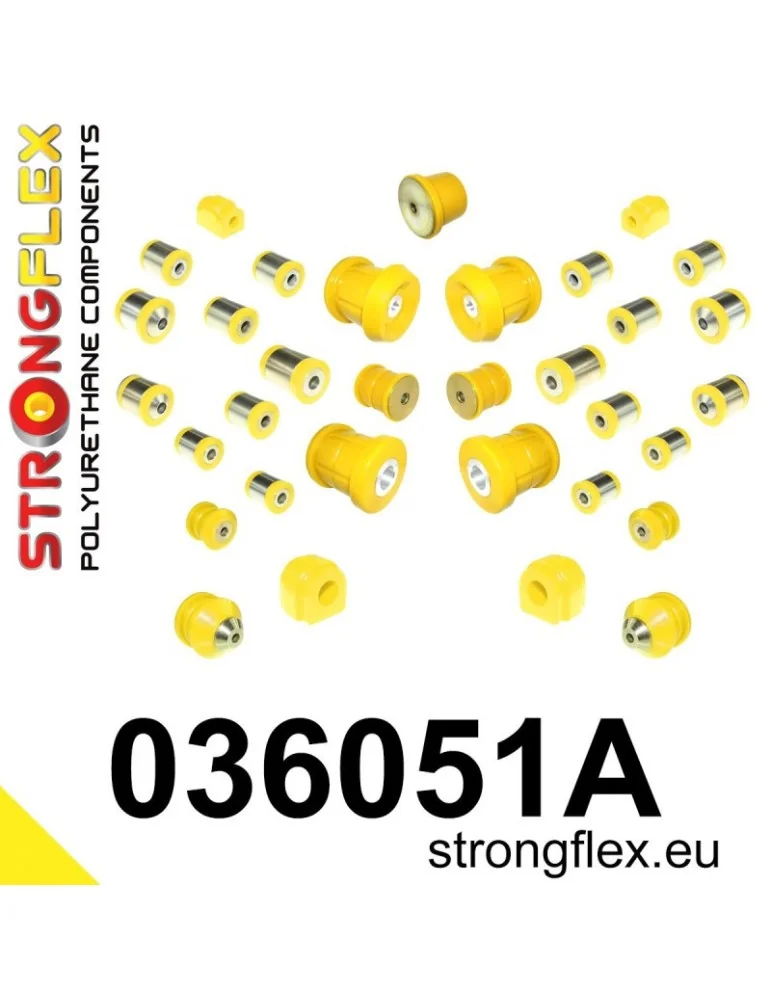  Silent block Polyuréthane kit SPORT Train de Suspension  BMW 4 Series F32 F33 F36
