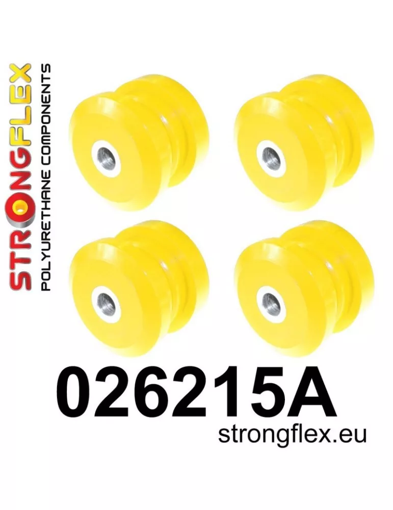  Kit Silent block Polyuréthane SPORT Berceau Arrière Audi A4 B5 95-01 Quattro
