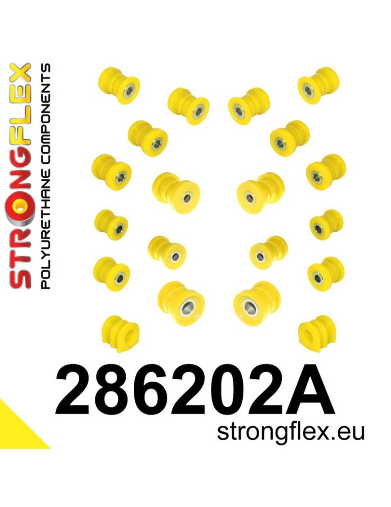 Kit SPORT Silent block Polyuréthane Train Avant et Arrière Infiniti G IV G25 / G35 G37 Q40 Q60 (07-15) V36 G37S (07-1