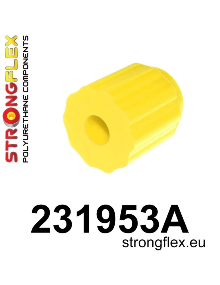  Silent block Polyuréthane SPORT châssest d'essieu Arrière Volvo 740 84-90
