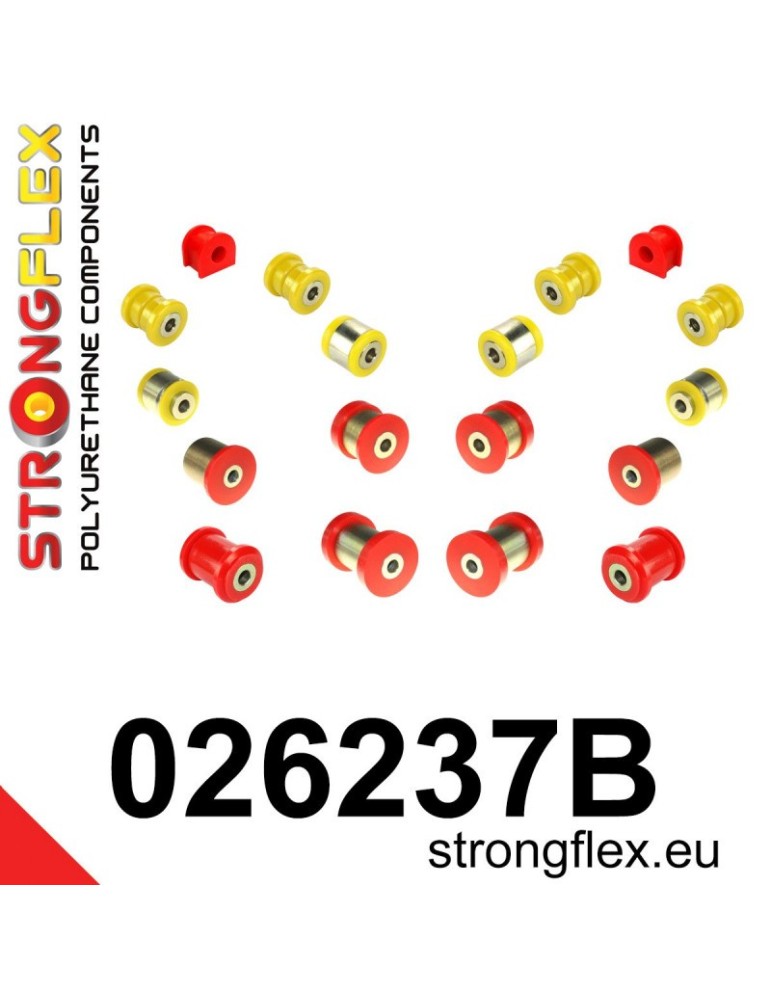 Kit Silent block Polyuréthane Train Avant et Arrière Seat Exeo 08-13