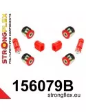  Kit Silent block Polyuréthane Train Avant Renault Clio II (Campus / Stouia Mio) Taxi Express (98-17)
