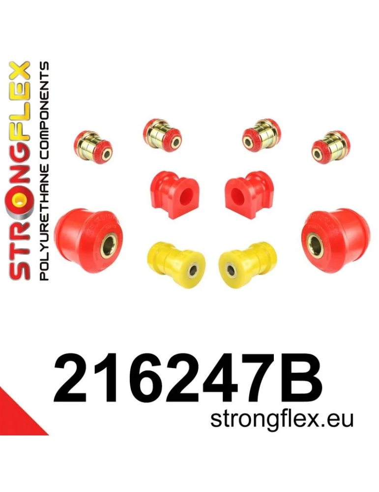  Kit Silent block Polyuréthane Train Avant Lexus IS II 05-13