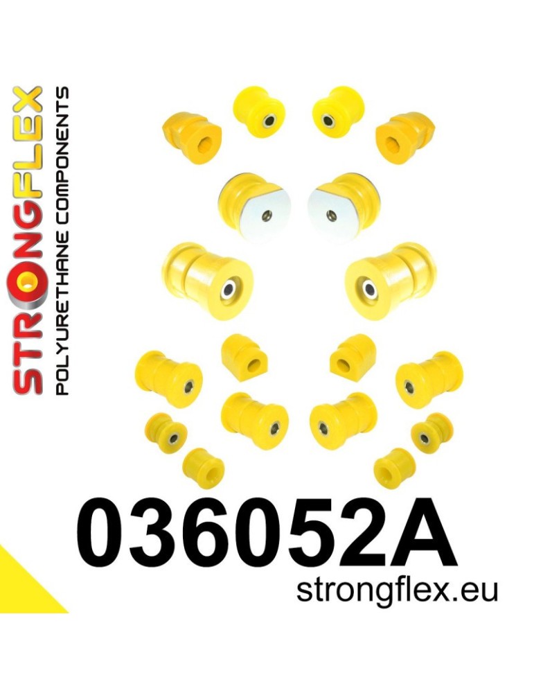 Kit SPORT Suspension Silent block Polyuréthane BMW 5 Series E28 81-88