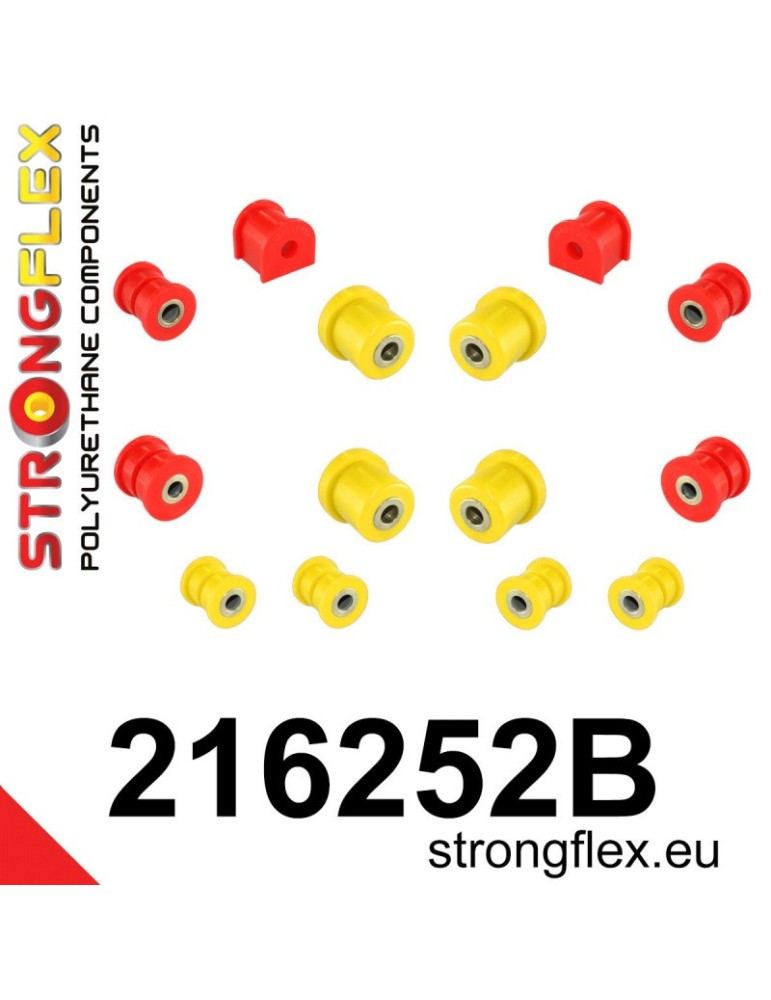 Kit Silent block Polyuréthane Train Avant et Arrière Lexus LS400 II UCF20 94-00