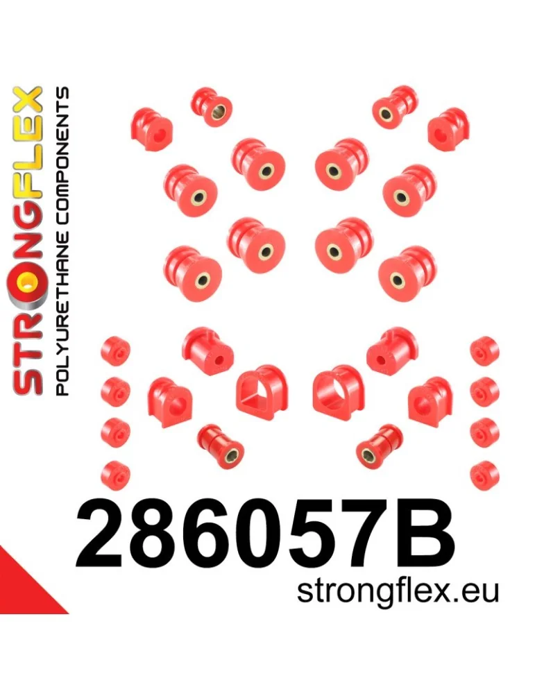 Kit Silent block Polyuréthane Suspension Totale Nissan Micra / March II (92-02) K11