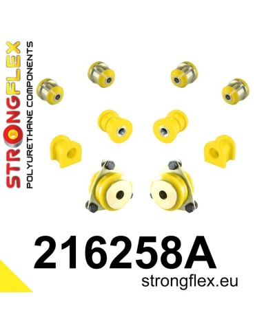 Kit SPORT Silent block Polyuréthane Train Avant Lexus LS LS400 I UCF10 89-94
