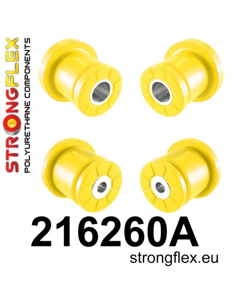 Silent block Polyuréthane barre transversale Arrière kit SPORT Lexus LS LS400 I UCF10 89-94
