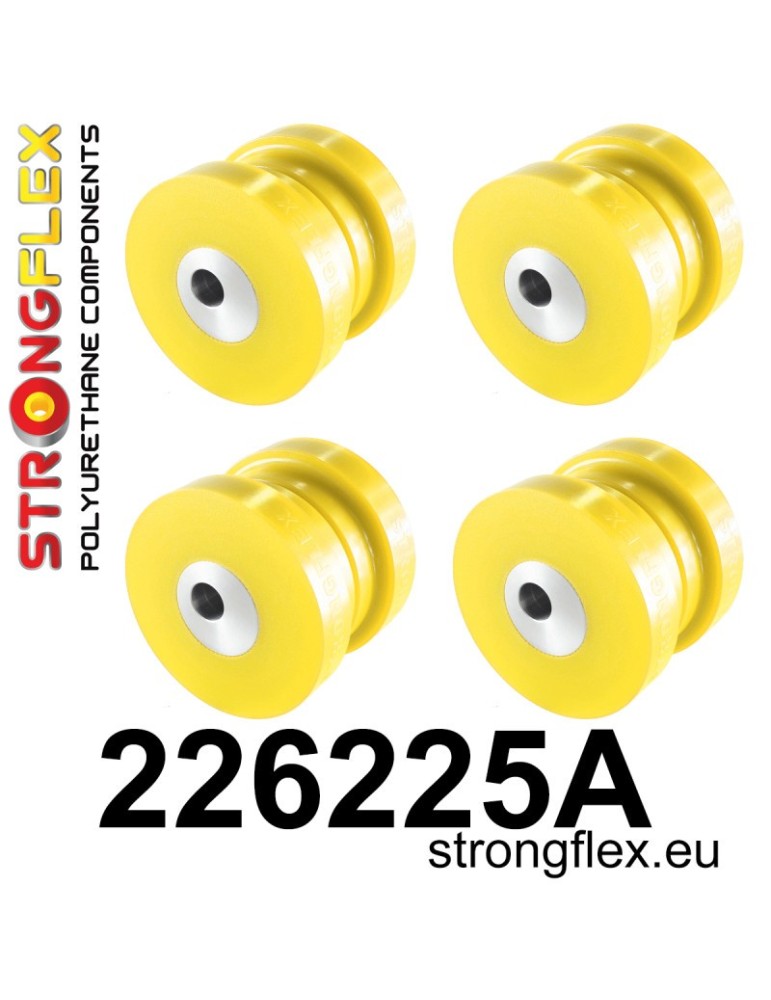 Kit Silent block Polyuréthane SPORT Berceau Arrière Volkswagen Passat B5 4motion (96-05)