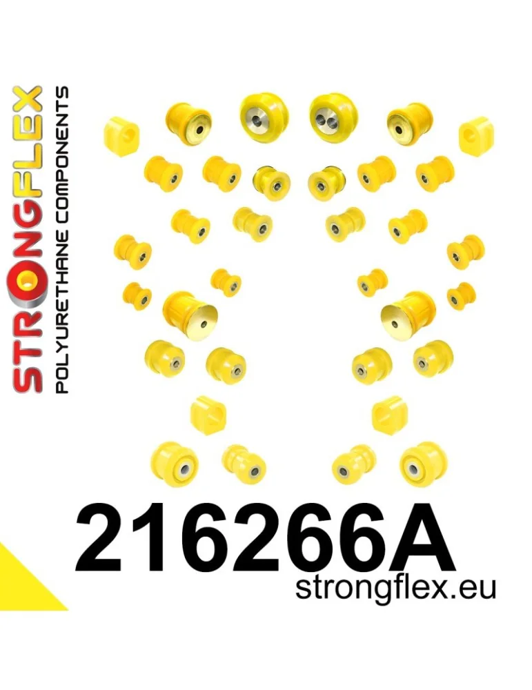  Kit SPORT Silent block Polyuréthane Suspension Totale  Toyota Arestto I (91-97)
