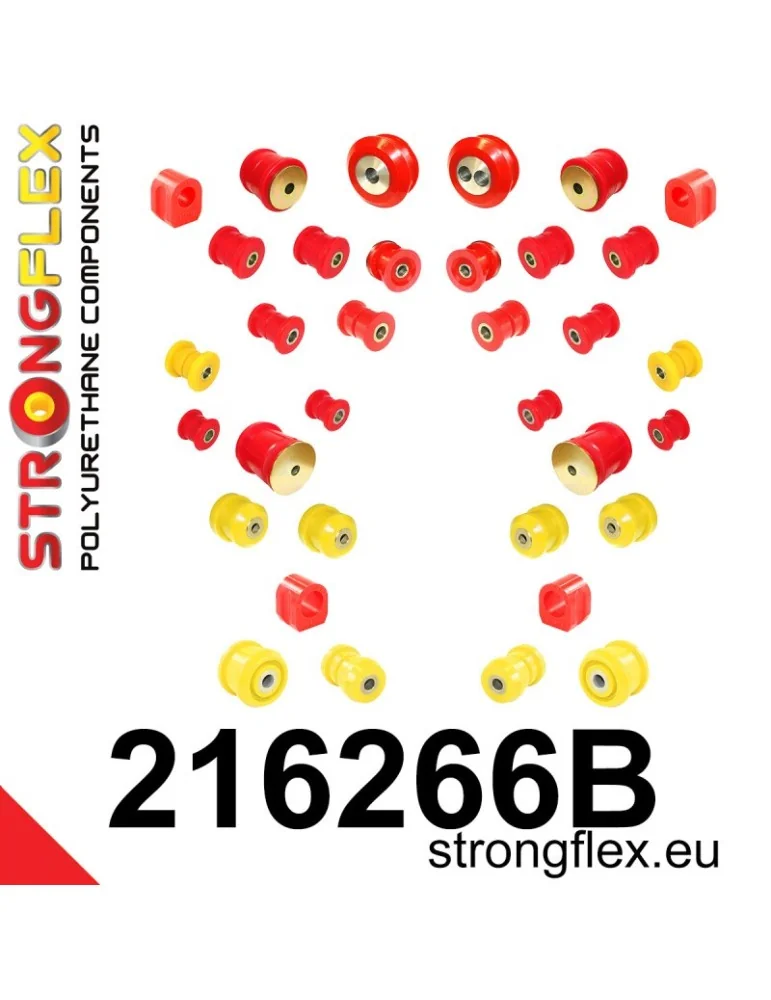  Kit Silent block Polyuréthane Suspension Totale  Lexus GS I (91-97) S140
