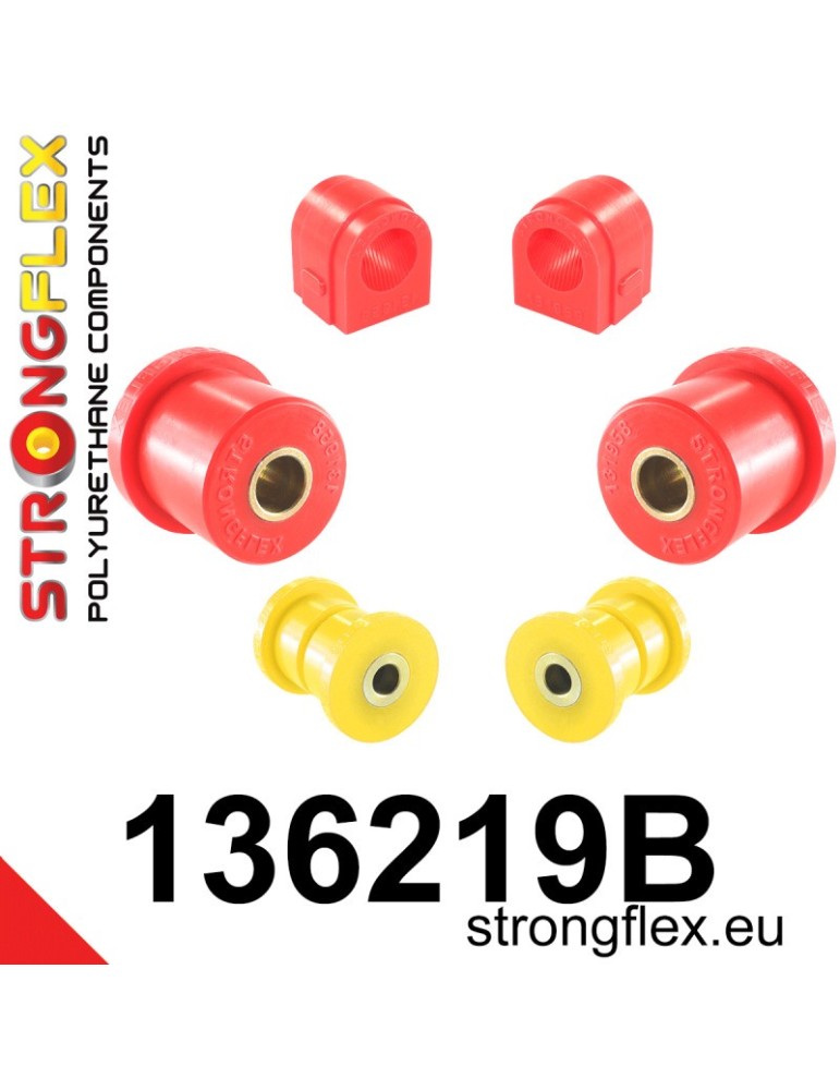 Kit Silent block Polyuréthane Train Avant Opel / Vauxhall Cascada (13-19)