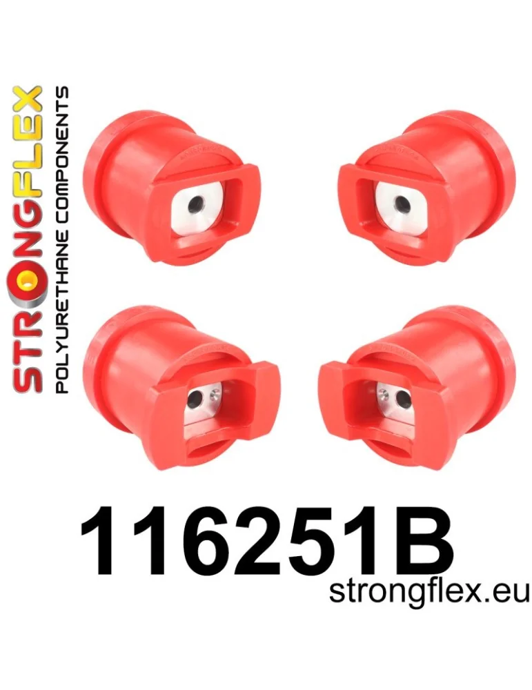  Silent block Polyuréthane kit Berceau Avant Mercedes Klasa S W140 (91-98)
