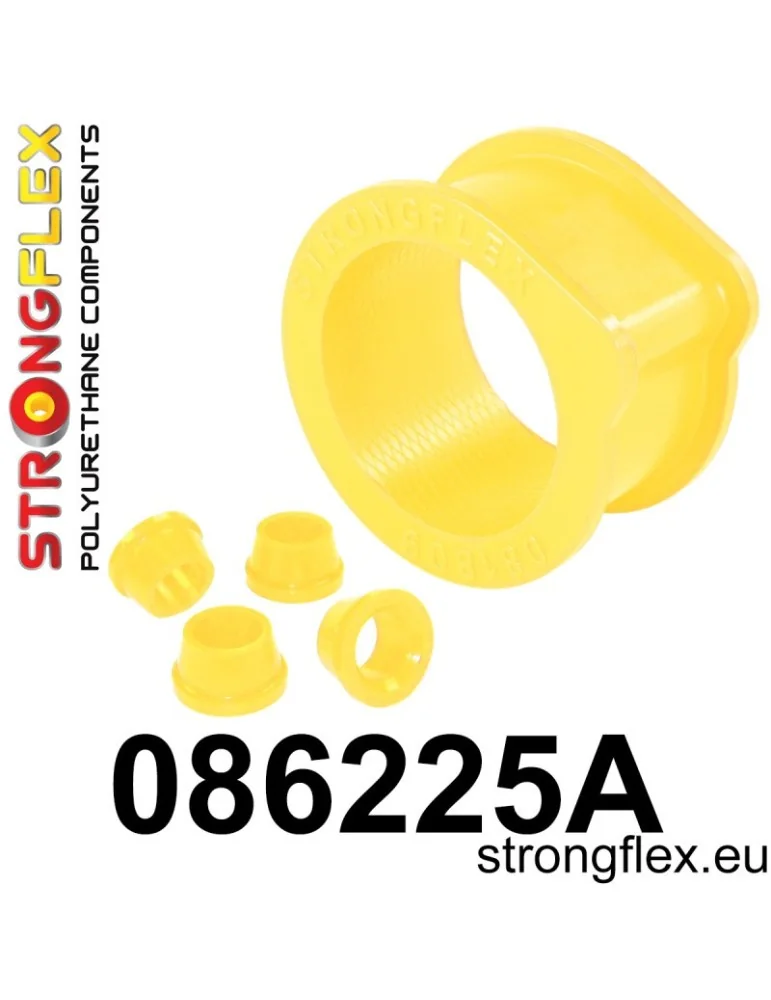 Kit SPORT Silent block Polyuréthane Support de Crémaillère de direction Honda Civic VI (95-00) EJ / EK EM MA MB MC J