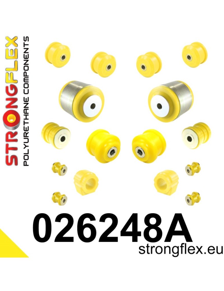 Kit SPORT Silent block Polyuréthane Train Avant Audi A8 D3 (02-09)