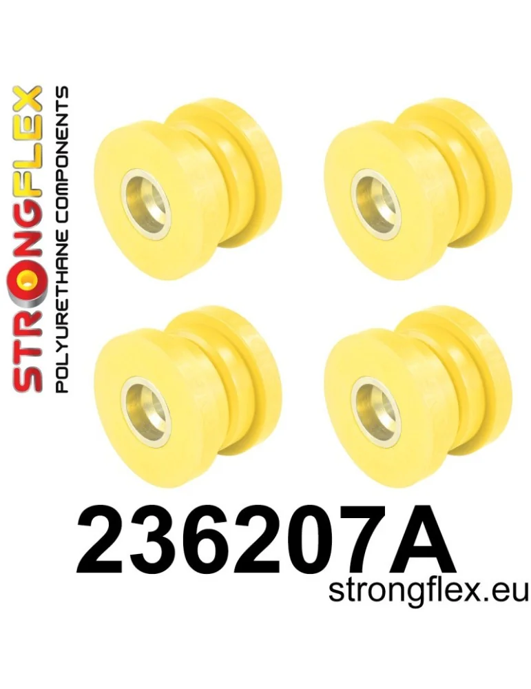  Kit Silent block Polyuréthane SPORT Berceau Arrière Volvo V70 II (00-07)
