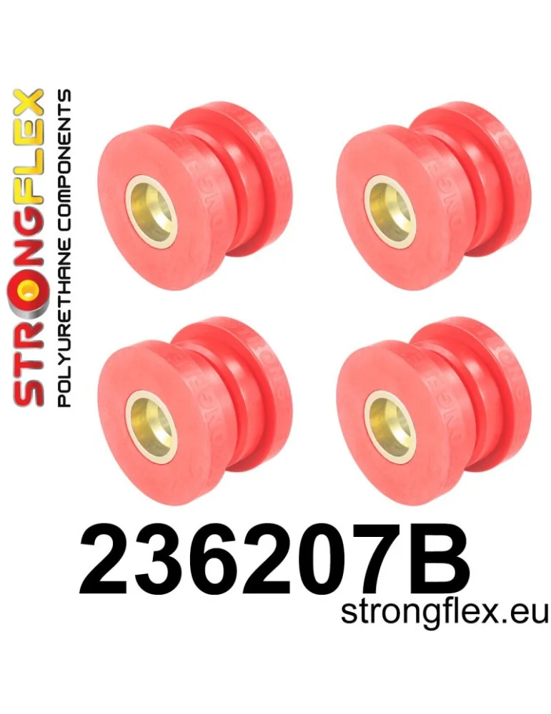  Kit Silent block Polyuréthane Berceau Arrière Volvo S80 I (98-06)
