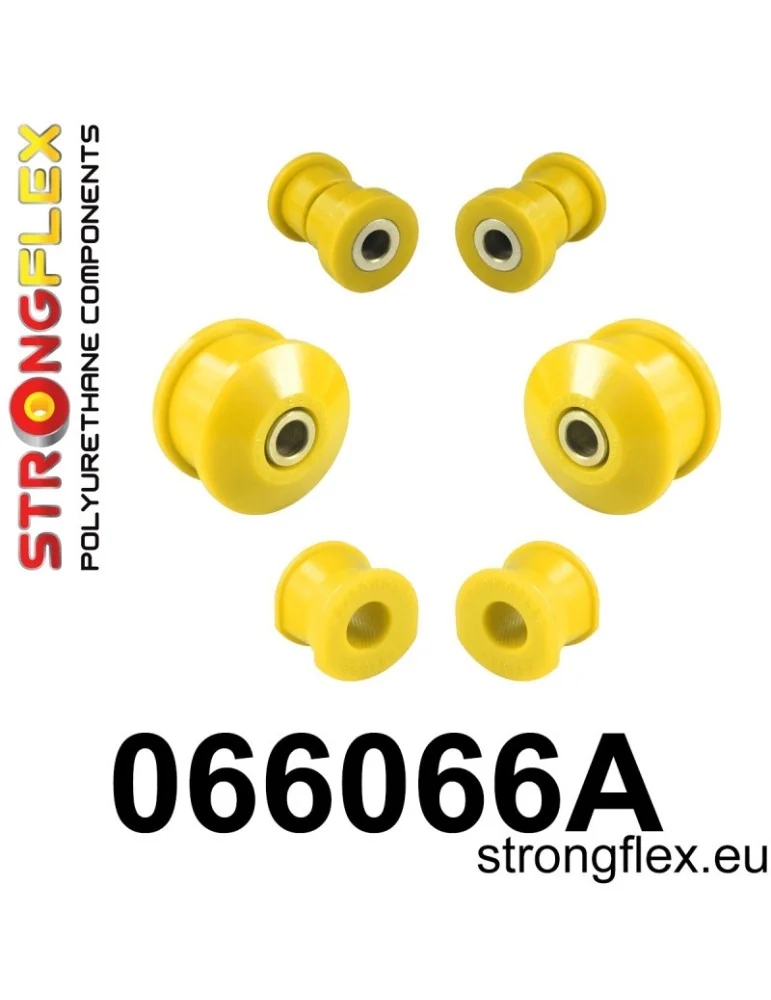 Kit SPORT Silent block Polyuréthane Train Avant Pourd KA (08-16)