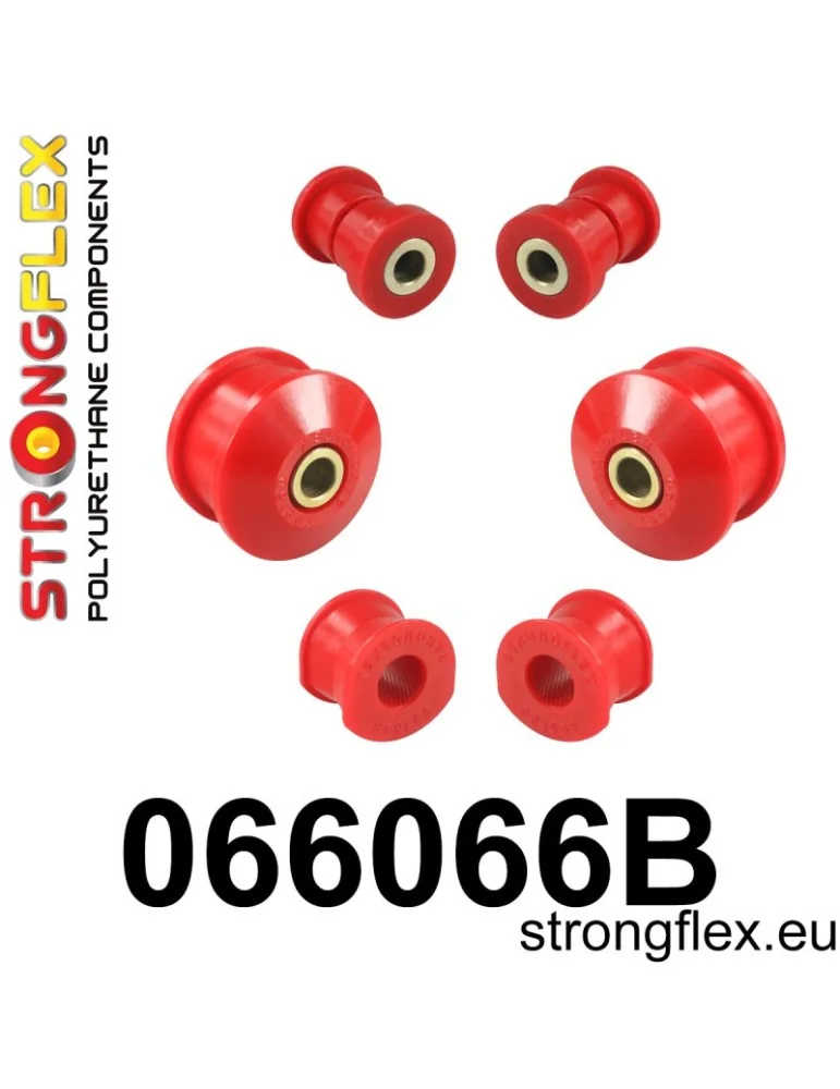  Kit Silent block Polyuréthane Train Avant Pourd KA (08-16)
