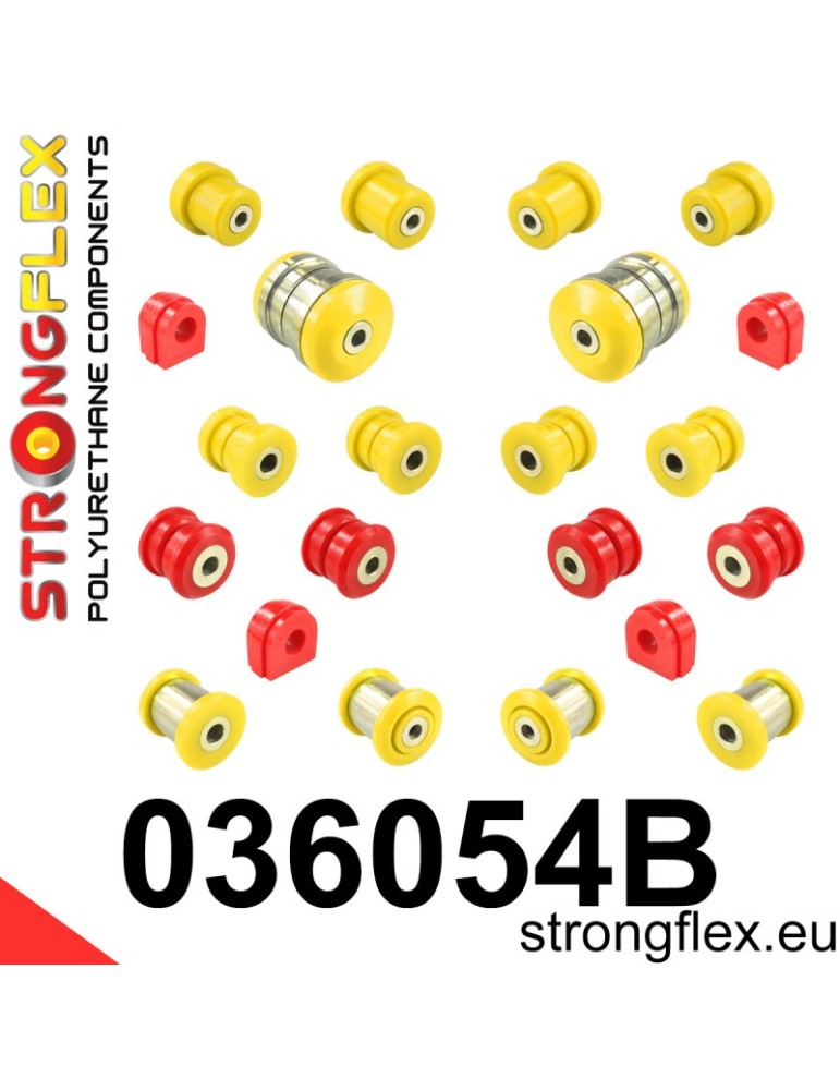 Kit Suspension Silent block Polyuréthane BMW X6 I (07-14) E71/E72