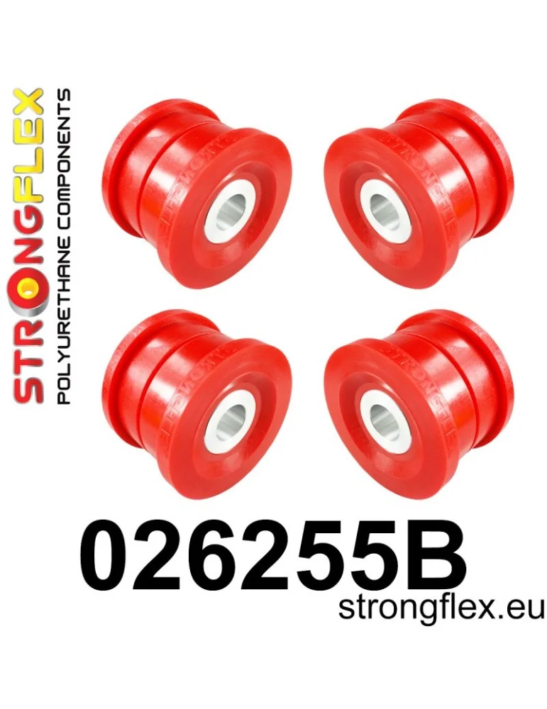  Kit Silent block Polyuréthane Berceau Arrière Audi Q7 4L (05-15)
