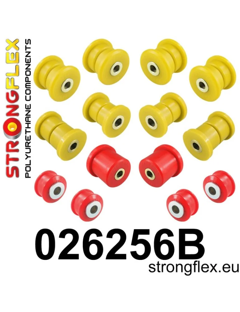  Kit Silent block Polyuréthane Train Avant Audi Q7 4L (05-15)
