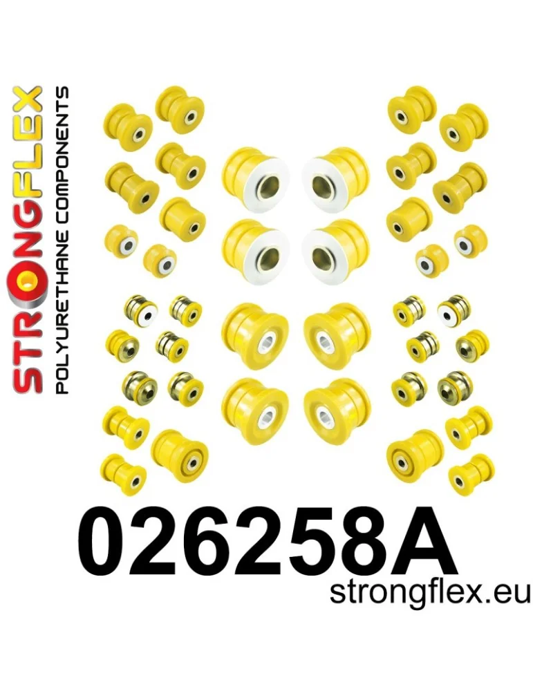  Kit SPORT Silent block Polyuréthane Suspension totale Audi Q7 4L (05-15)
