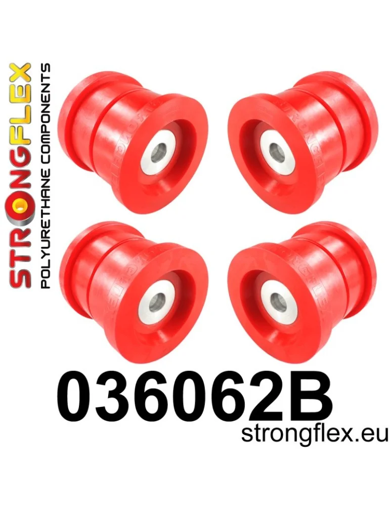  Silent block Polyuréthane Train Support Arrière kit BMW Seria 6 III (11-18) F06 / F12 F13 2 Roues motrices
