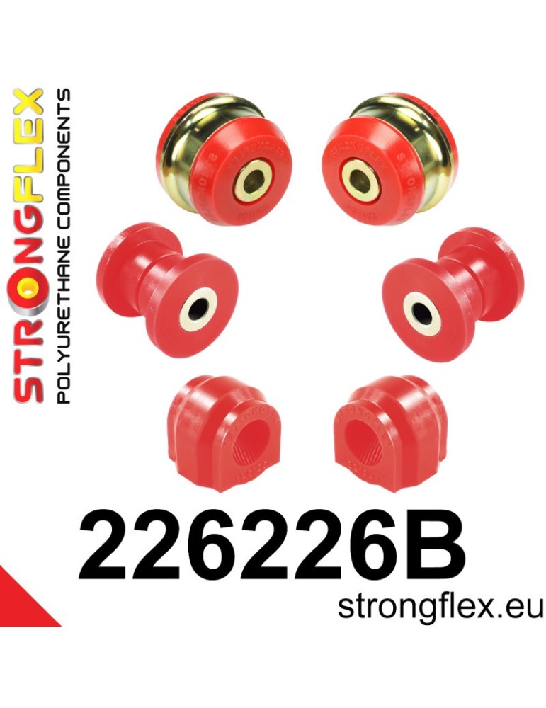Kit Silent block Polyuréthane Train Avant Golf VII (12-20) 5G