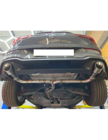 Silencieux directSportInox DriveOnlyGolf 8 GTD (Look GTI)2021 - 202x