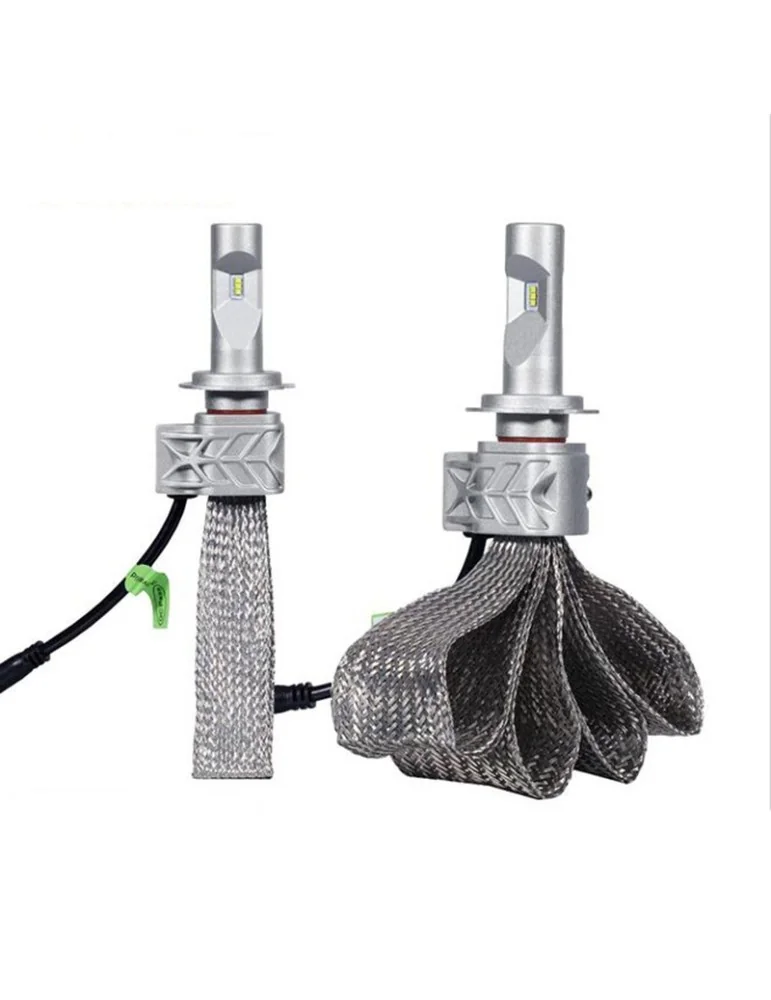 Pack de 2 ampoules Led Cob 40w Led H4