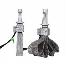 Pack de 2 ampoules Led Cob 40w Led H1