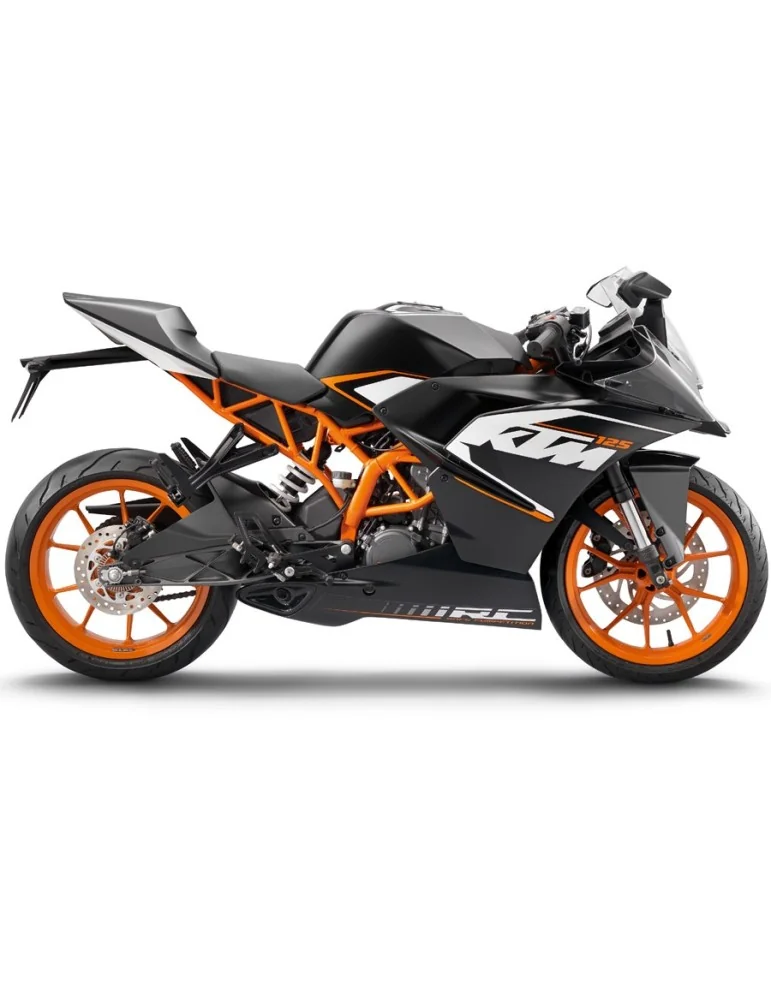 Commandes reculées RC 125 / 390 2015 - 2016