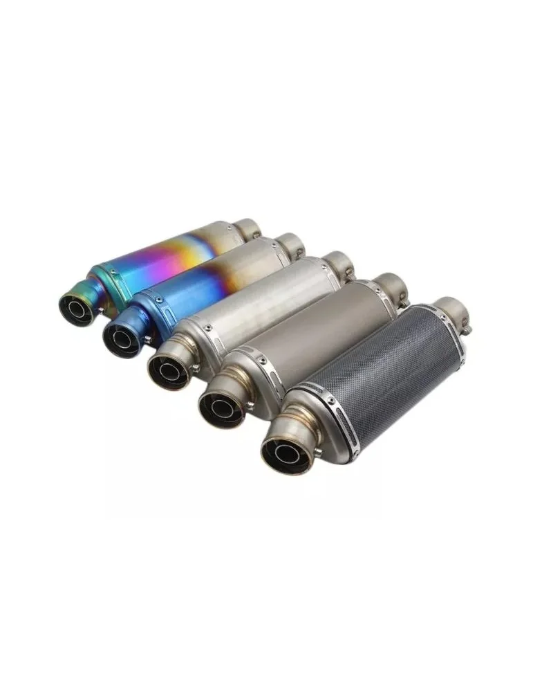 Silencieux sport universel Medium 51 / 42mm + accessoires
